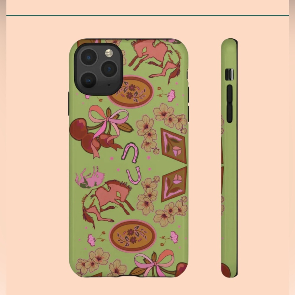 Buckin’ bows iPhone 14 Pro case by Lady the brand